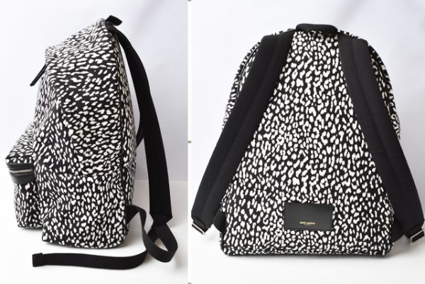 ysl 19 023 2 Saint Laurent Backpack Leopard Print