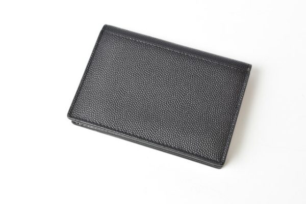 ysl 201115 195 9 3 Saint Laurent Coin Case Card Case Black