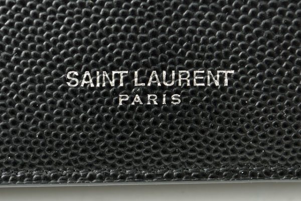 ysl 201115 195 9 5 Saint Laurent Coin Case Card Case Black