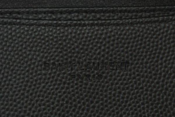 ysl 201115 195 9 9 Saint Laurent Coin Case Card Case Black