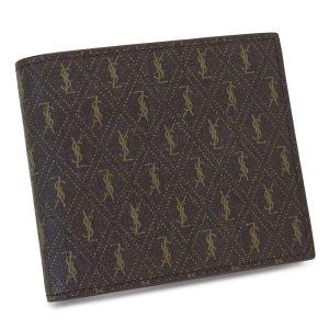 ysl647152 Louis Vuitton Clemence Damier Wallet Brown