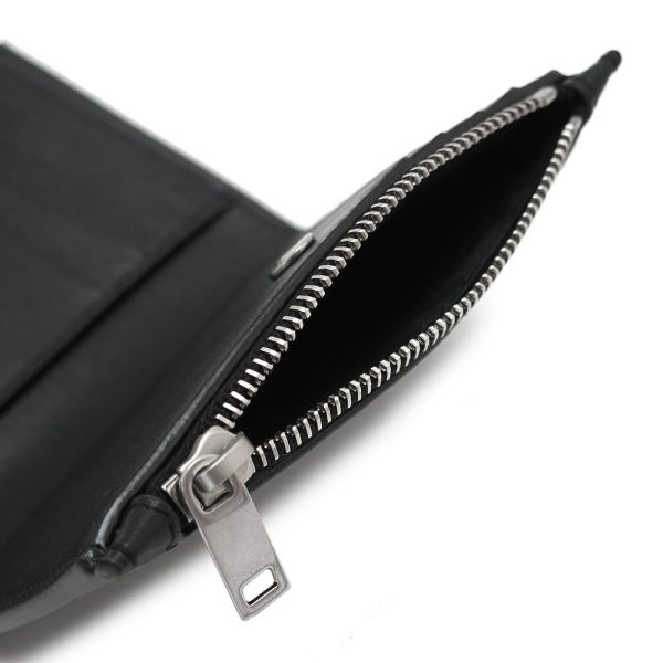 yslbifoldwallet 4 Saint Laurent Coin Case Black