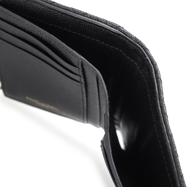 yslcompactwallet 4 Saint Laurent Wallet Black