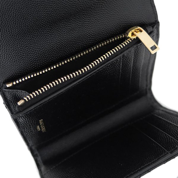 yslcompactwallet 5 Saint Laurent Wallet Black