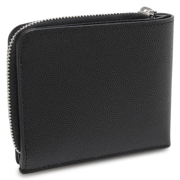 yslewwallet 2 Saint Laurent Bi FWallet Black