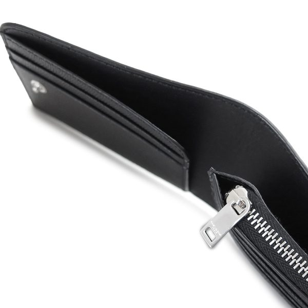 yslewwallet 4 Saint Laurent Bi FWallet Black