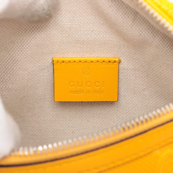 zz018091 4 Gucci GG body bag yellow