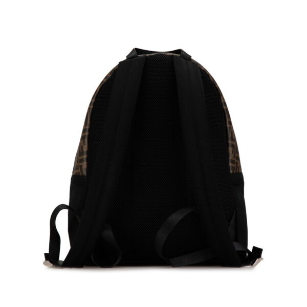 065uvj3bxjel1rgh 3 Fendi Zucca Nylon Rucksack Black