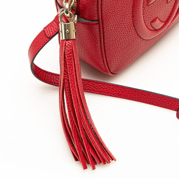 0j5ufft2xcthk219 9 Gucci Soho Interlocking G Crossbody Shoulder Bag Red