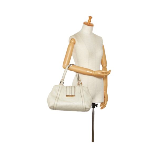 1 0109867 10 Gucci Guccisima Tote Bag White