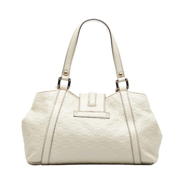 1 0109867 3 Gucci Guccisima Tote Bag White