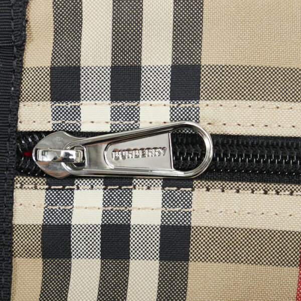 1 0110211 5 Burberry Nova Check Shoulder Bag Beige Multicolor