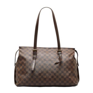 1 0118673 1 Louis Vuitton Ravello PM Shoulder Bag Damier Canvas Brown