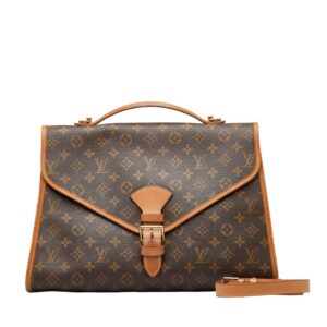 1 0119552 1 Louis Vuitton Speedy 35 Monogram Handbag Brown