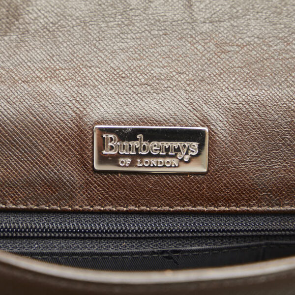 1 0119820 7 Burberry Shadow Horse One Shoulder Bag Brown