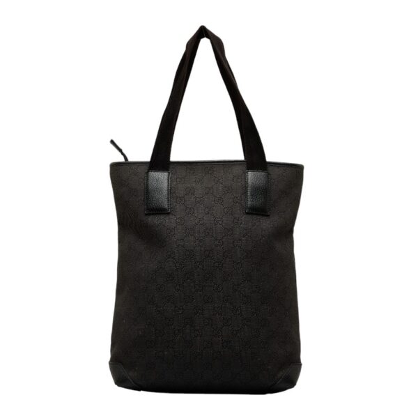 1 0125538 3 Gucci GG Tote Bag Black