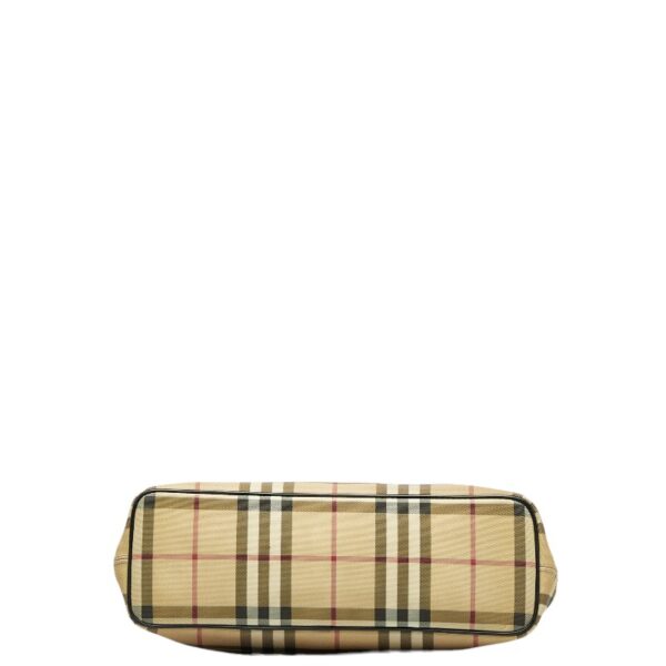 1 0129198 4 Burberry Nova Check Handbag Beige Multicolor