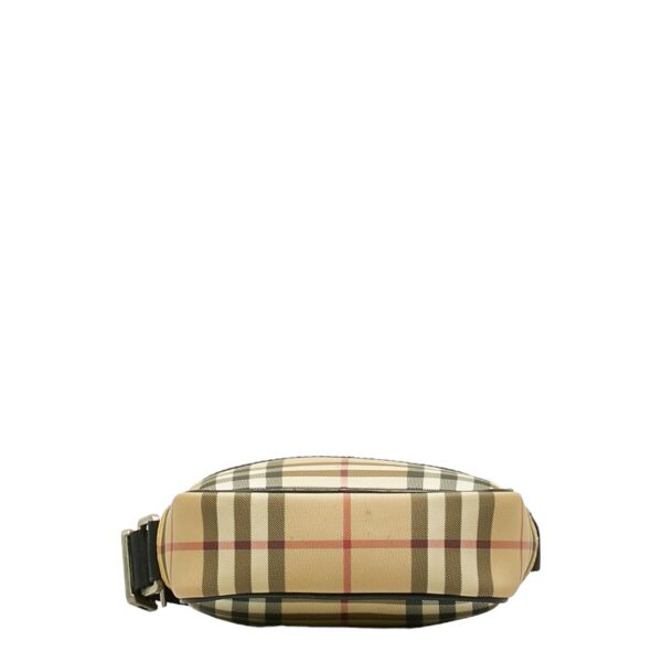 1 0136894 4 Burberry Nova Check Crossbody Shoulder Bag Beige