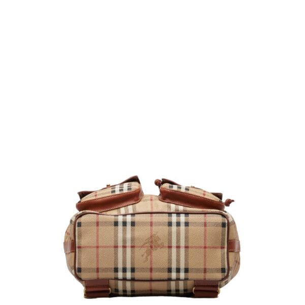 1 0145074 4 Burberry Nova Check Shadow Horse Backpack Beige