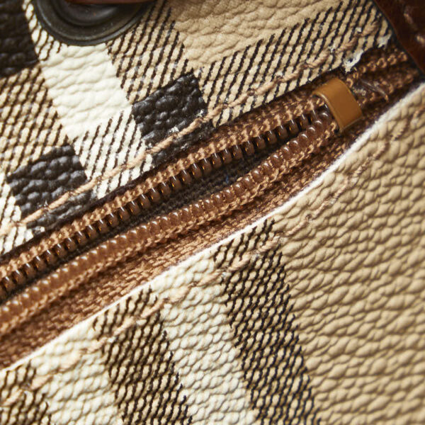 1 0145074 5 Burberry Nova Check Shadow Horse Backpack Beige