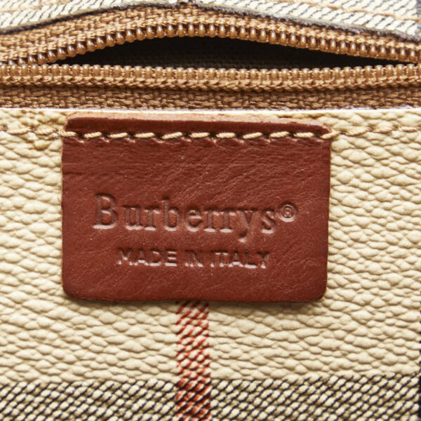 1 0145074 7 Burberry Nova Check Shadow Horse Backpack Beige