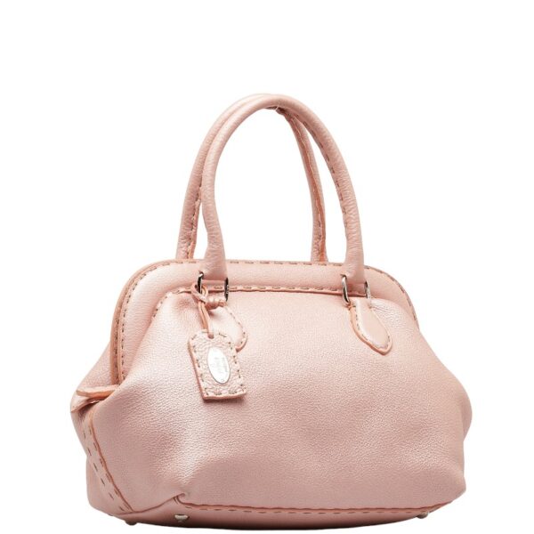 1 0149977 2 Fendi Selleria Handbag Pink