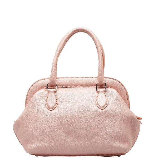 1 0149977 3 Fendi Selleria Handbag Pink