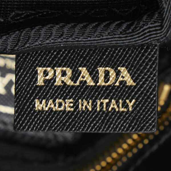 1 0153512 9 Prada Nylon 2WAY Shoulder Bag Black