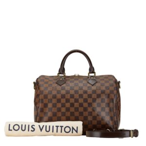 1 0153623 1 LOUIS VUITTON Handbag Slys Brown Red Monogram Flandrin