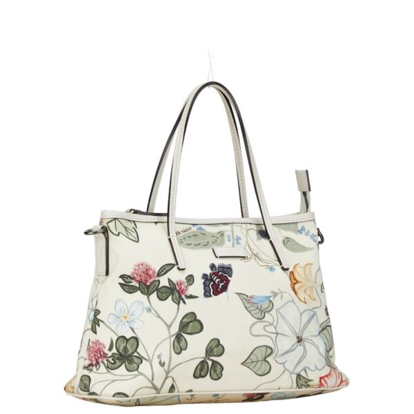 1 0156152 3 Gucci Flora 2WAY Handbag Ivory