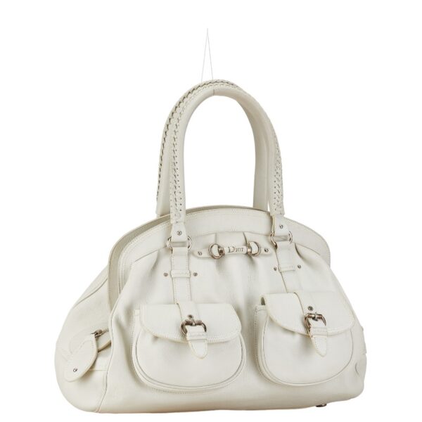 1 0156172 2 Dior Tote Bag White