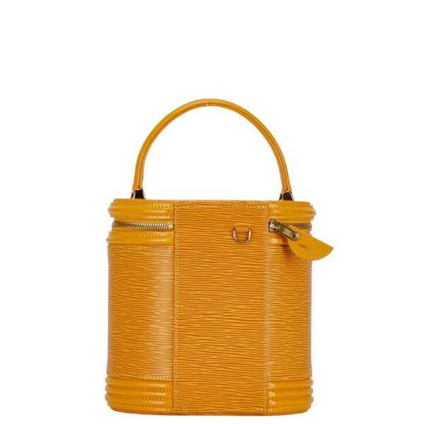 1 0156337 3 Louis Vuitton Epi Cannes Vanity Bag Tassili Yellow