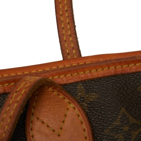 1 0156654 6 Louis Vuitton Monogram Neverfull GM Tote Bag Brown