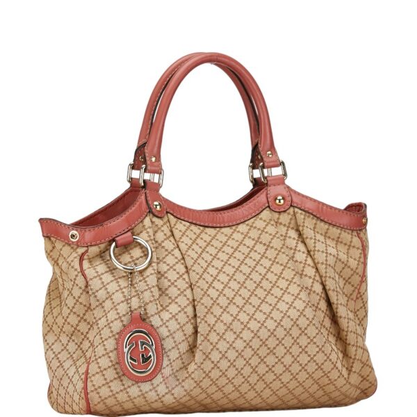 1 0157728 2 Gucci GG Sookie Tote Bag Pink