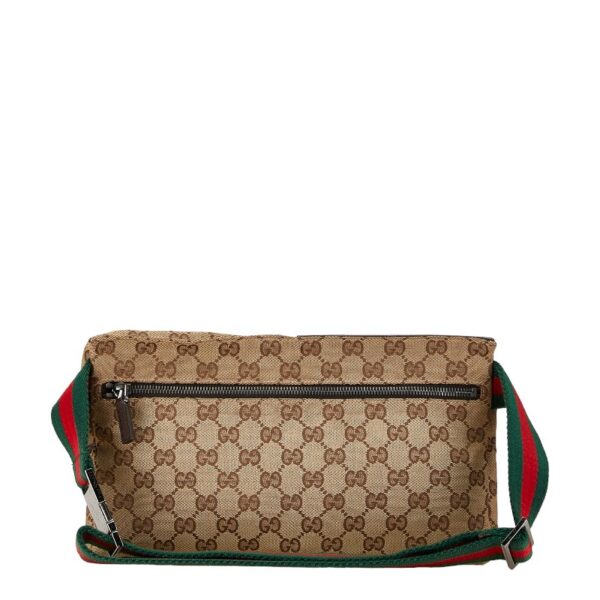 1 0158179 3 Gucci GG Waist Bag Beige