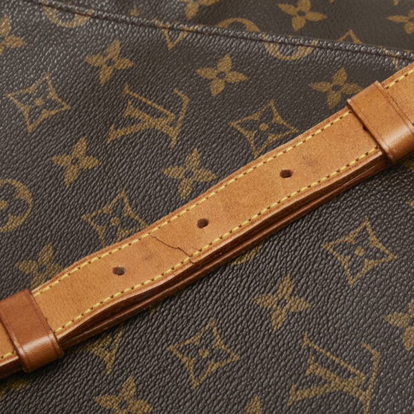 1 0158297 6 Louis Vuitton Monogram Musette Shoulder Bag Brown