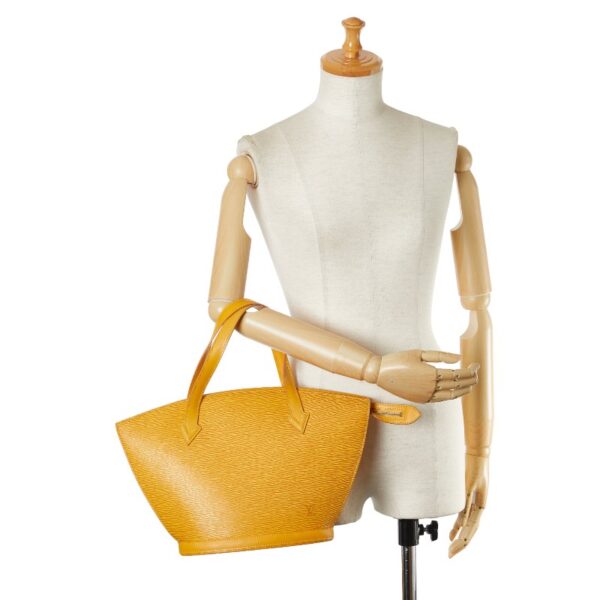 1 0158299 11 Louis Vuitton Epi Saint Jacques Handbag Tassili Yellow