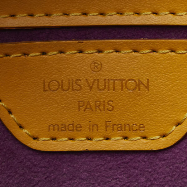 1 0158299 9 Louis Vuitton Epi Saint Jacques Handbag Tassili Yellow