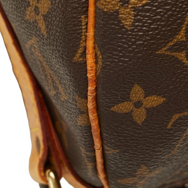 1 0158308 6 Louis Vuitton Monogram Keepall Bandouliere 45 2WAY Brown