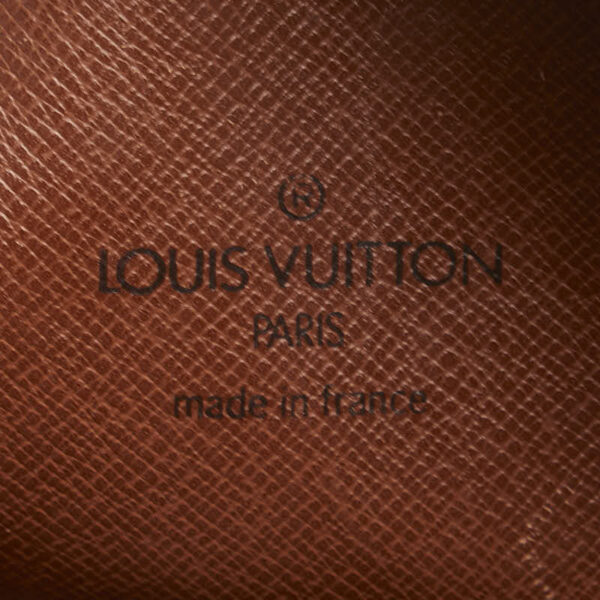 1 0158328 12 Louis Vuitton Monogram Danube Crossbody Shoulder Bag Brown