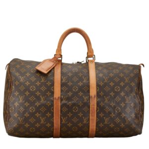 1 0158342 1 Louis Vuitton LockIt MM Suhali Leather Shoulder Bag