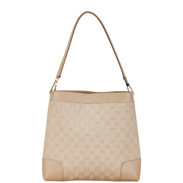 1 0158520 1 Gucci GG One Shoulder Bag Beige