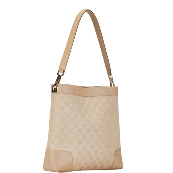 1 0158520 2 Gucci GG One Shoulder Bag Beige