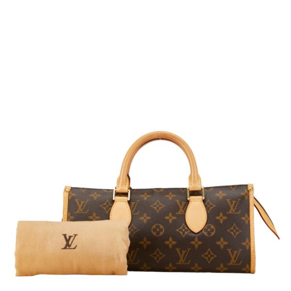 1 0159438 11 Louis Vuitton Monogram Popincourt Handbag Brown