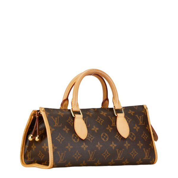 1 0159438 2 Louis Vuitton Monogram Popincourt Handbag Brown