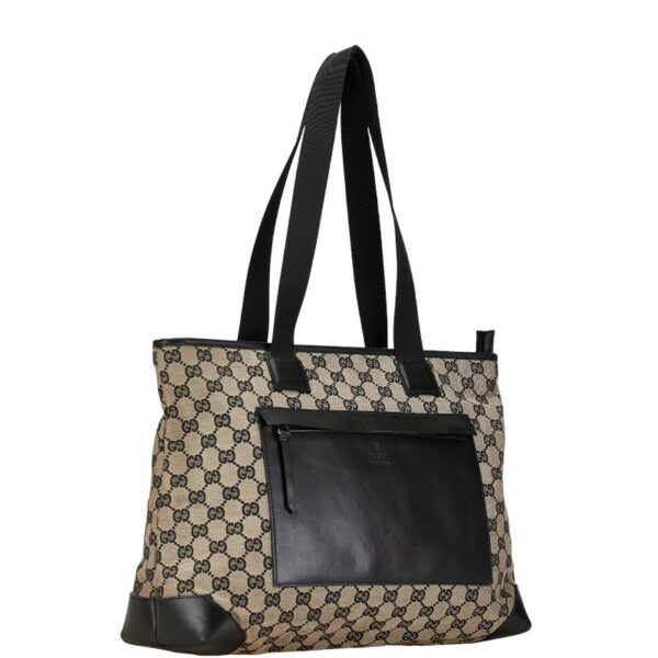 1 0159458 2 Gucci GG Tote Bag Black