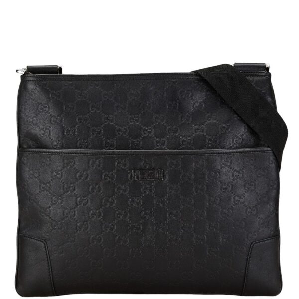 1 0159467 1 Gucci Guccisima Shoulder Bag Black