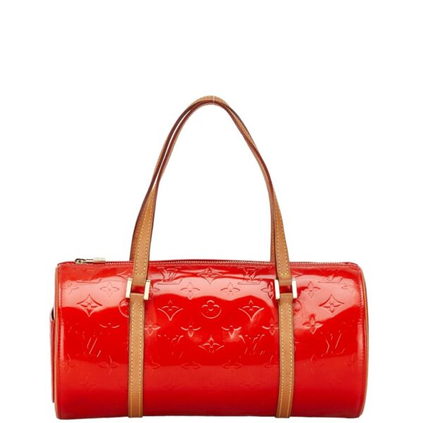 1 0159909 1 Louis Vuitton Vernis Bedford Patent Handbag Pomme dAmour