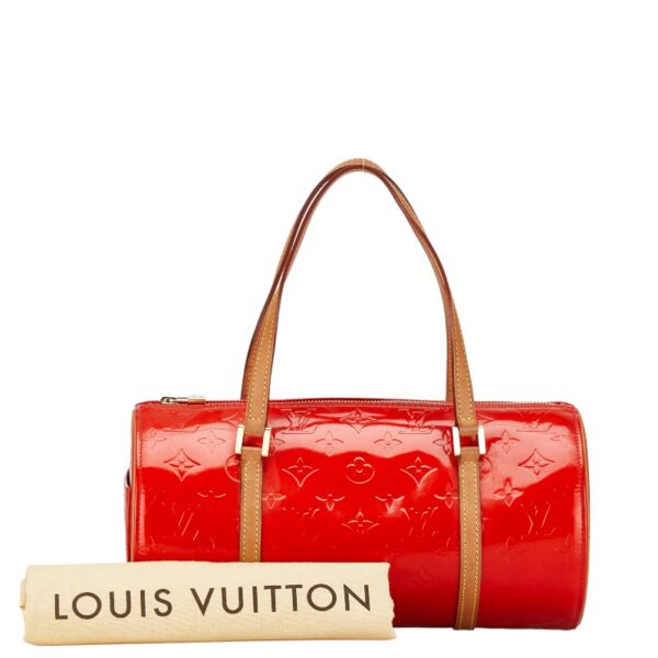 1 0159909 9 Louis Vuitton Vernis Bedford Patent Handbag Pomme dAmour