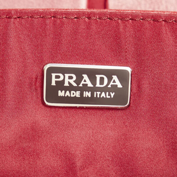 1 0160090 6 Prada Handbag Red